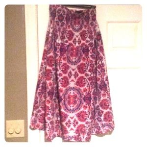 Lane Bryant 26/28 strapless dress